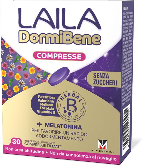 LAILA DORMIBENE 30 TABLETS