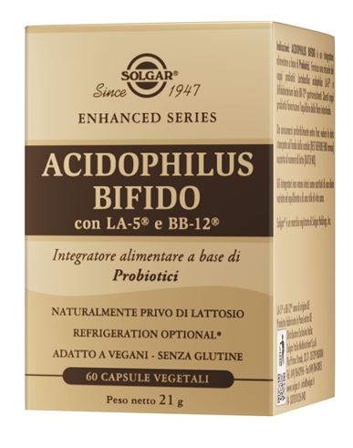 Acidophilus Bifidus 60 Vegetable Capsules