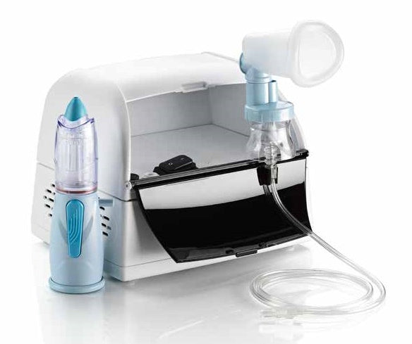 MODULAR NEBULA AEROSOL SYSTEM WITH M2000 AMPULA + MASK + RINOWASH NASAL SOLUTION FOR INHALATION THERAPIES