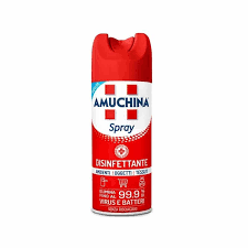 AMUCHINA SPRAY FOR ENVIRONMENTS, OBJECTS, FABRICS 400 ML