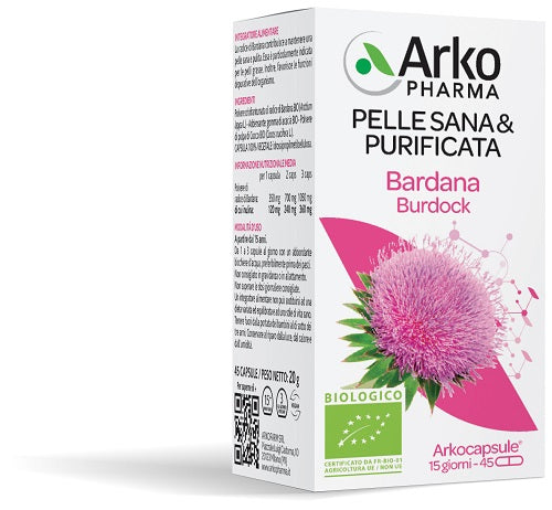 ARKO CAPSULES BURDOCK ORGANIC 45 CAPSULES