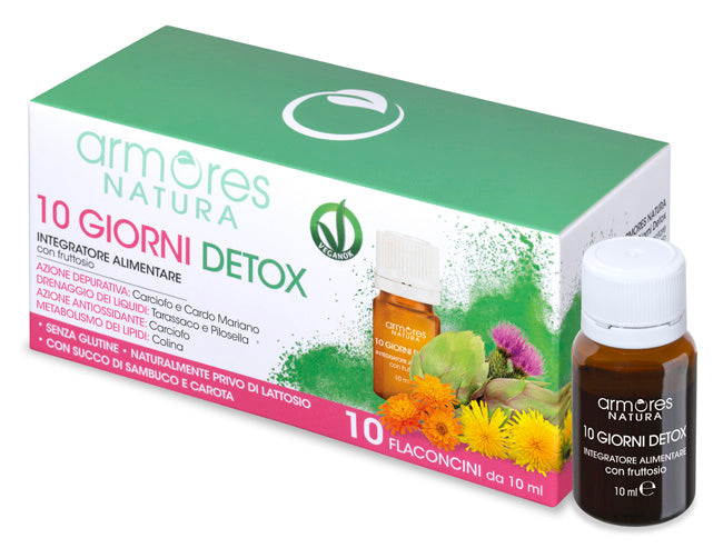 ARMORES NATURA 10 DAY DETOX 10 VIALS OF 10 ML
