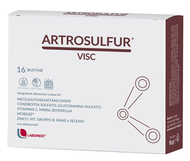 ARTROSULFUR VISC 16 BUSTINE DA 6 G