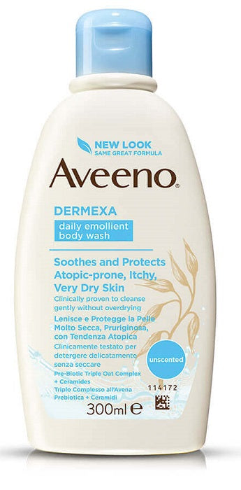 AVEENO DERMEXA SHOWER GEL 300 ML