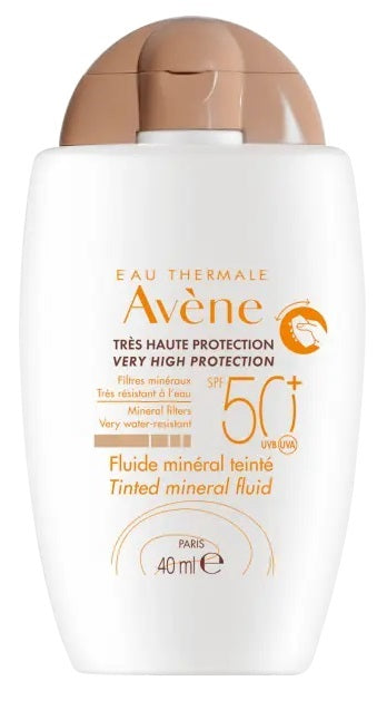 AVENE SOL MINERAL FLUID SPF50+ TINTED NEW FORMULA 40 ML
