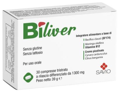 BILIVER 30 COMPRESSE