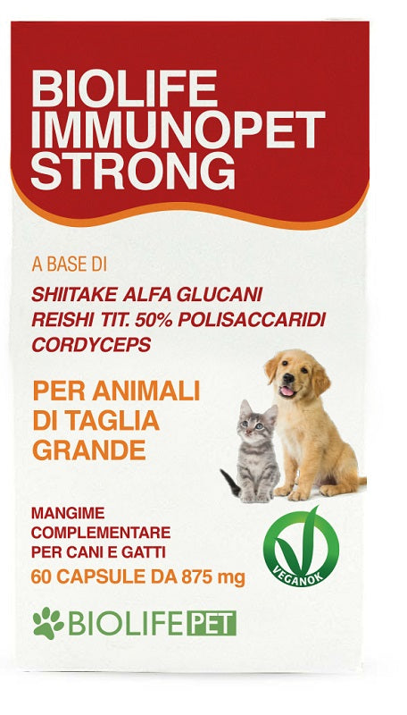 BIOLIFE IMMUNOPET STRONG 60 CAPSULES