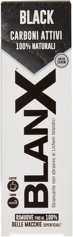 BLANX BLACK CHARCOAL TOOTHPASTE 75 ML