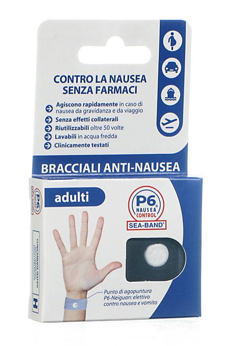 P6 NAUSEA CONTROL BRACELET FOR ADULTS (2 PIECES)