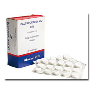 CALCIUM CARBONATE VITI 60 TABLETS