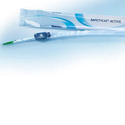 CATETERE VESCICALE AUTOLUBRIFICATO SAFETYCAT ACTIVE ERGOTHAN 40 CM CH 12