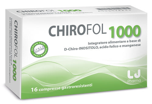 CHIROFOL 1000 16 GASTRO-RESISTANT TABLETS
