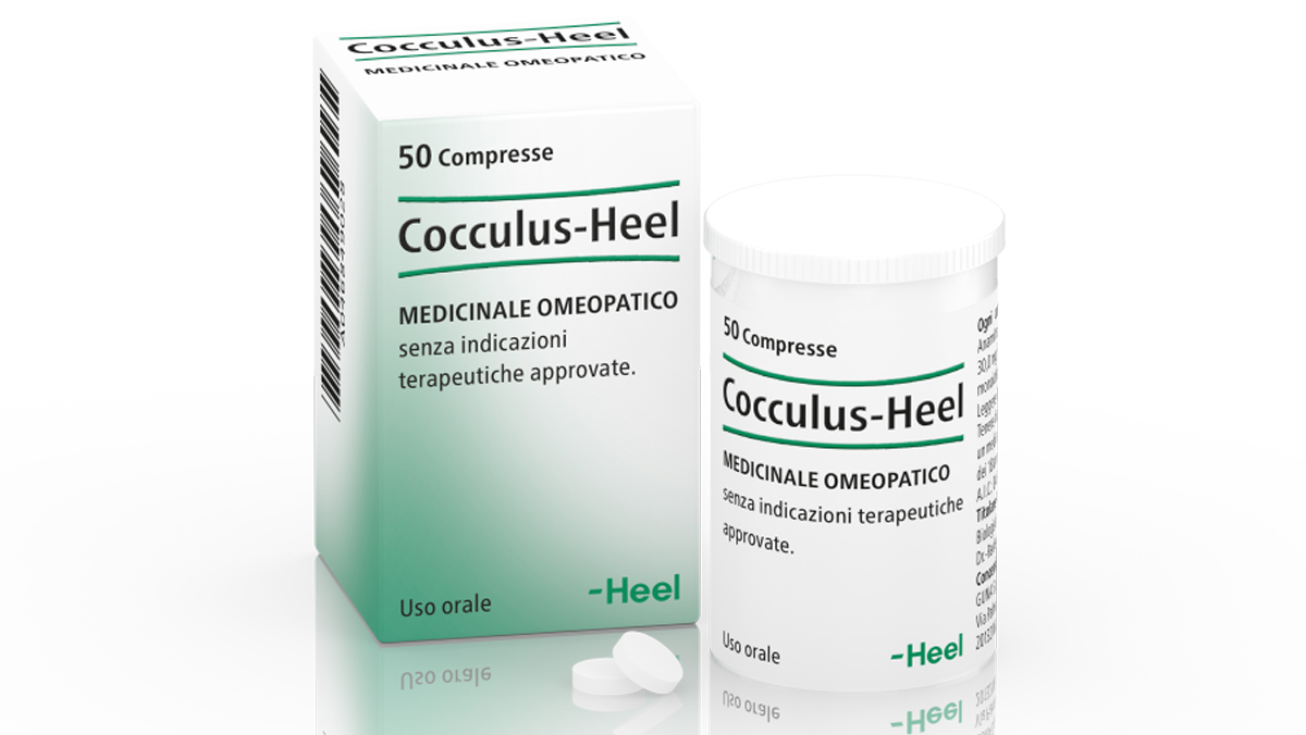 COCCULUS HEEL COMPRESSE 1 CONTENITORE MULTIDOSE IN PP DA 50 COMPRESSE
