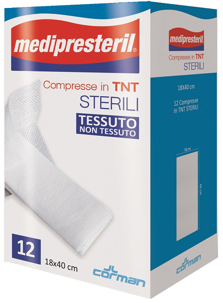 STERILE TNT TNT MEDIPRESTERIL TABLETS 18X40 CM 12 PIECES
