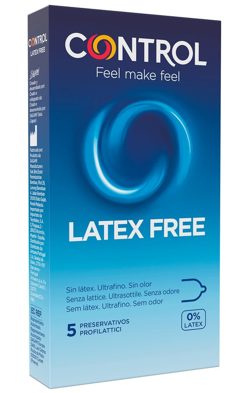 CONTROL LATEX FREE 5 PIECES