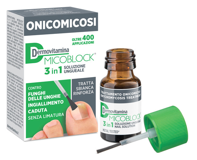 DERMOVITAMINA MICOBLOCK 3 IN 1 ONYCHOMYCOSIS NAIL SOLUTION 7 ML