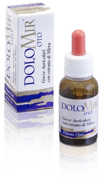 DOLOMIR OTO EAR DROPS 15 ML BOTTLE