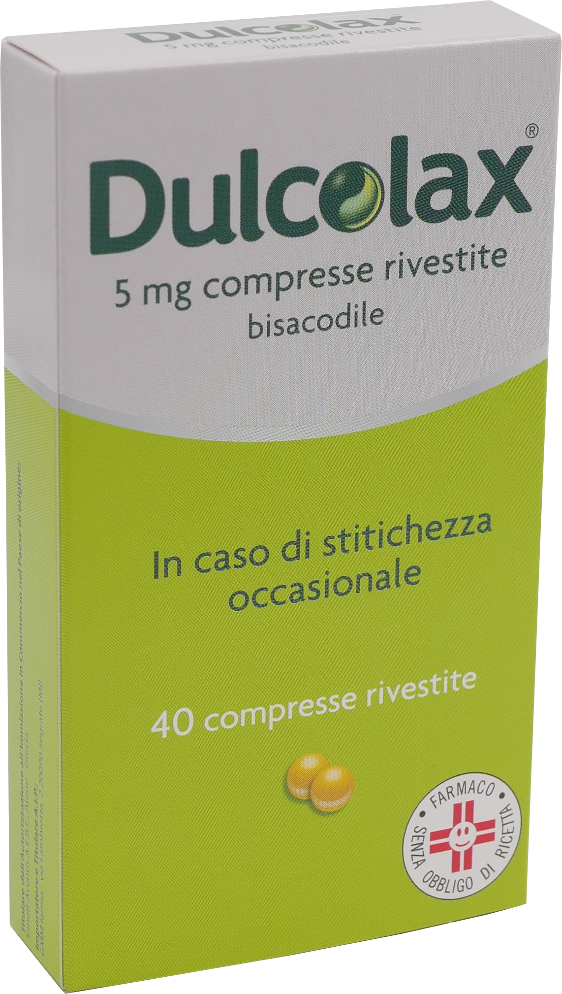 DULCOLAX 5 MG COMPRESSE RIVESTITE, 40 COMPRESSE IN BLISTER PVC/PVDC
