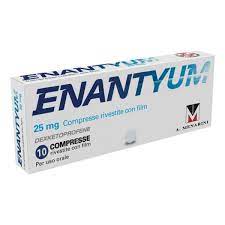 ENANTYUM 25 MG FILM-COATED TABLETS 10 TABLETS IN ACLAR/AL BLISTER