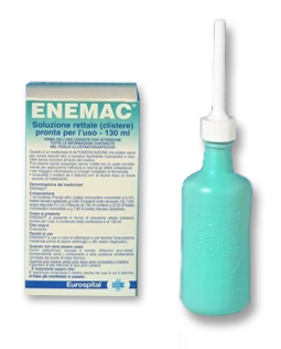 ENEMAC "16,1 G/100 ML + 6 G/100 ML SOLUZIONE RETTALE"1 CONTENITORE MONODOSE 130 ML"