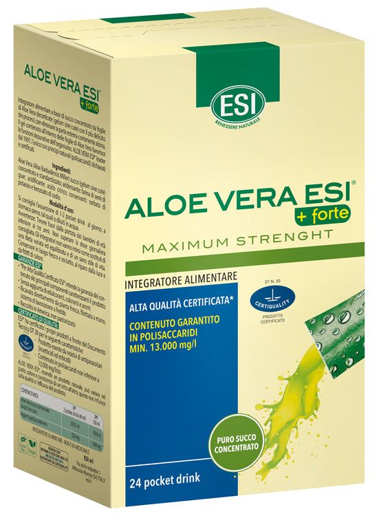 ESI ALOE VERA JUICE + STRONG 24 POCKET DRINK