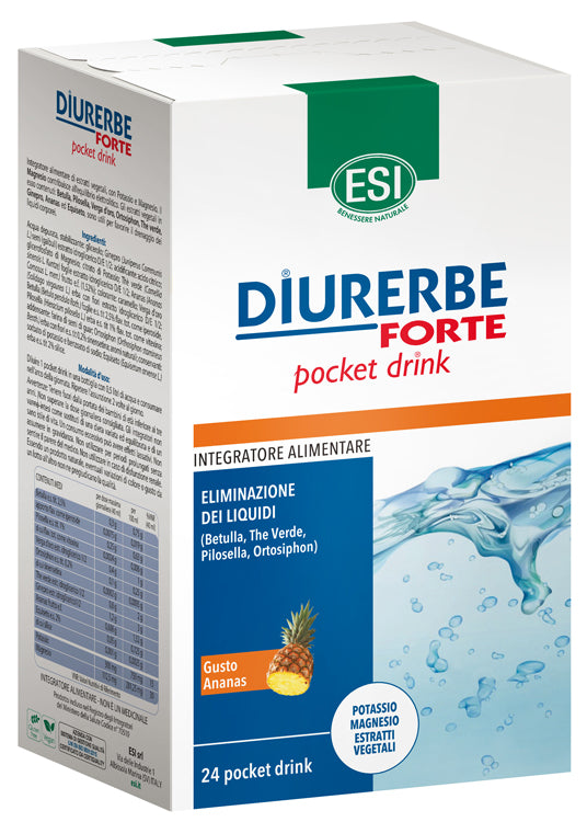 ESI DIURERBE STRONG POCKET DRINK PINEAPPLE 24 X 20 ML