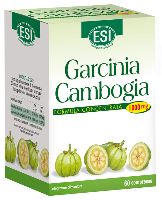 ESI GARCINIA CAMBOGIA 1000 MG 60 TABLETS