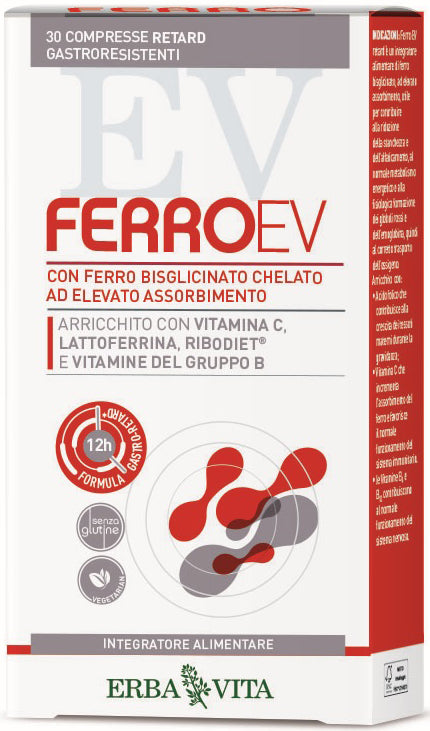 IRON EV RETARD 30 GASTRO-RESISTANT TABLETS