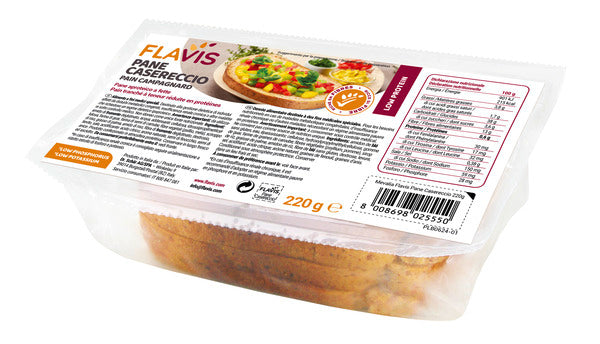 FLAVIS HOMEMADE BREAD PROTEIN-FREE SLICED BREAD 220 G