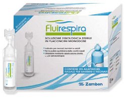 FLUIRESPIRA STERILE PHYSIOLOGICAL SOLUTION 30 SINGLE-DOSE 5ML VIALS
