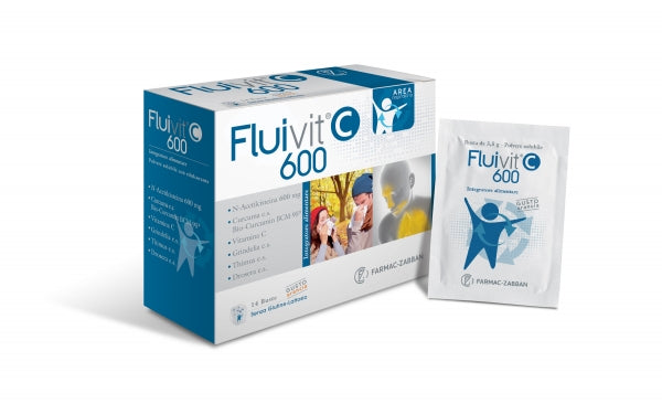 FLUIVIT C 600 14 SACHETS