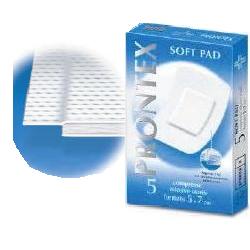 PRONTEX SOFT PAD COMPRESSED GAUZE 5X7 CM 5 PIECES