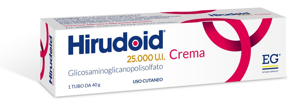 HIRUDOID 25000UI "25.000 UI CREMA"TUBO 40 G"