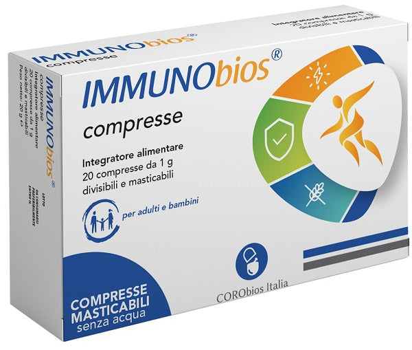 IMMUNOBIOS 20 CHEWABLE TABLETS