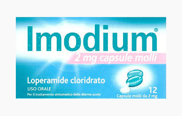 IMODIUM "2 MG SOFT CAPSULES"12 CAPSULES"