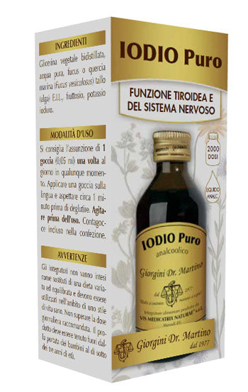 PURE NON-ALCOHOLIC IODINE 100 ML