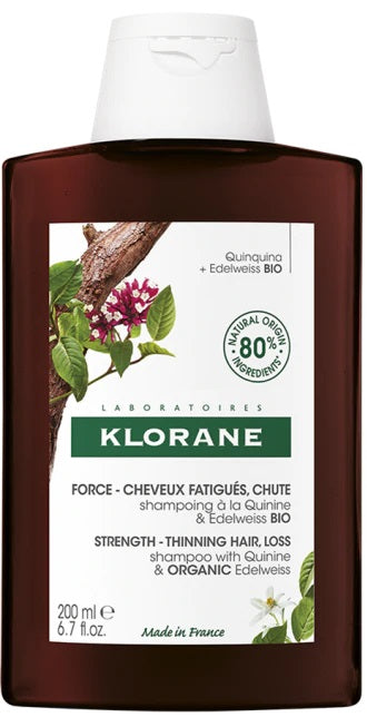 KLORANE SHAMPOO CHININA-STELLA ALPINA ORGANIC 400 ML
