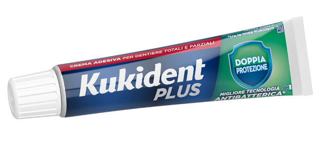 KUKIDENT PLUS BARRIERA ANTI-CIBO FRESCO CREMA ADESIVA DENTIERE 40 G