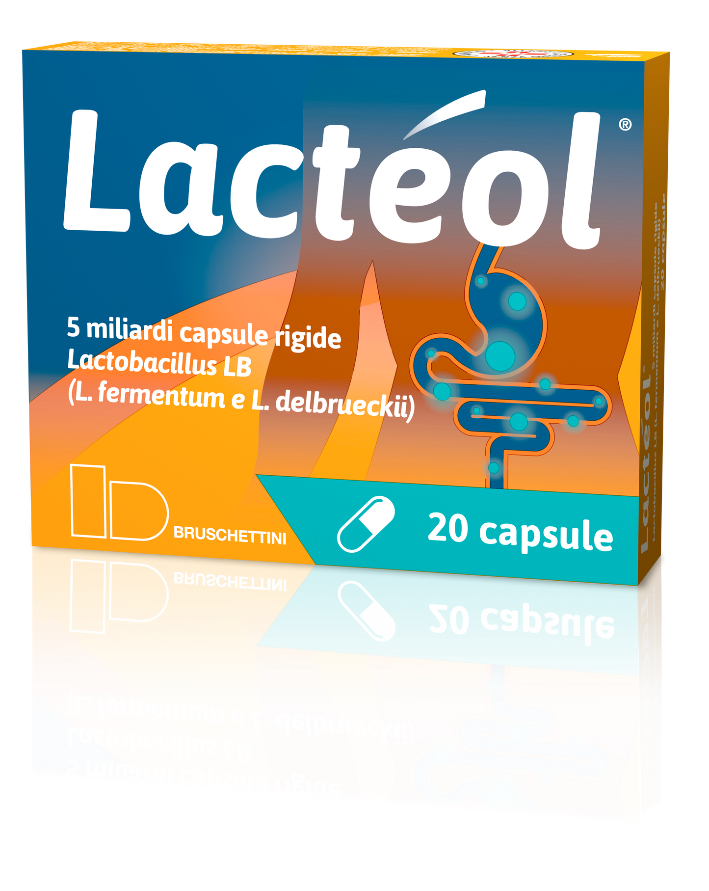 LACTEOL "5 BILLION HARD CAPSULES"20 CAPSULES"