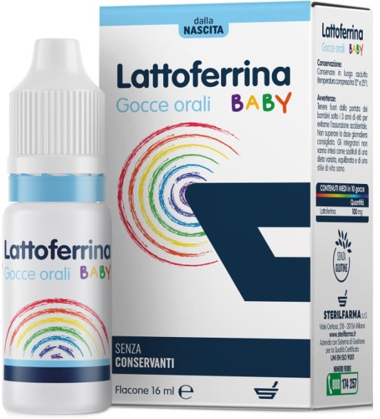 LACTOFERRIN BABY ORAL DROPS 16 ML