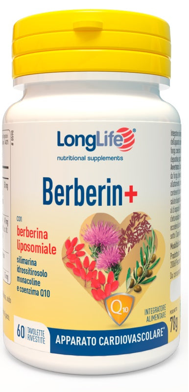 LONGLIFE BERBERIN+ 60 COATED TABLETS