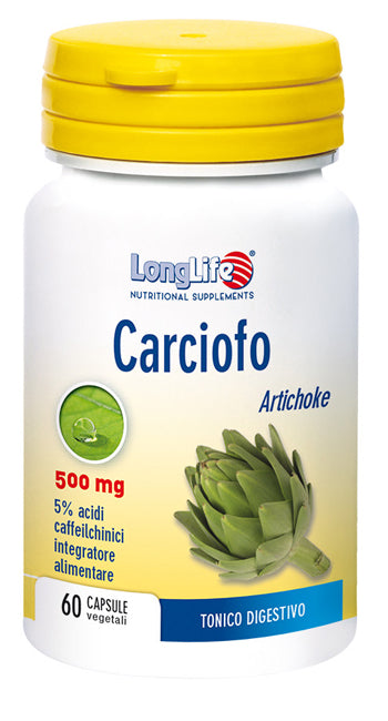 LONGLIFE ARTICHOKE 60 VEGETABLE CAPSULES