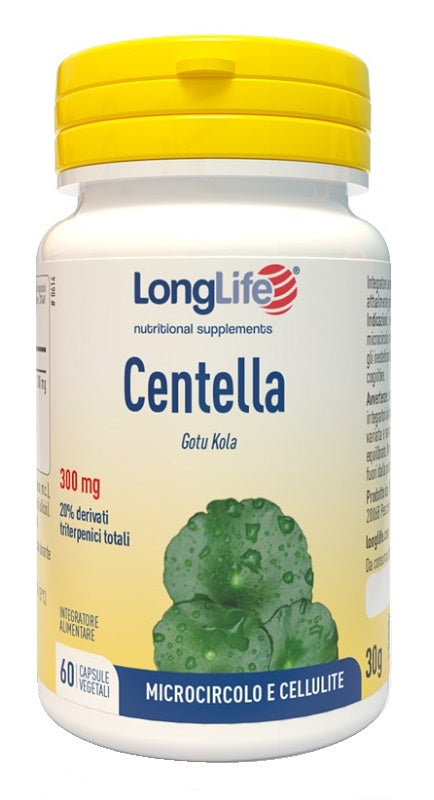 LONGLIFE CENTELLA 20% 60 CAPSULES