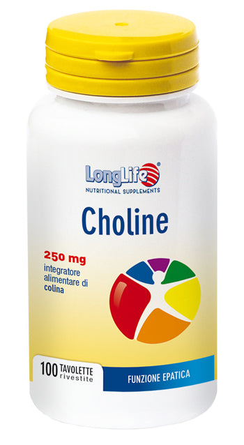 LONGLIFE CHOLINE 100 TABLETS
