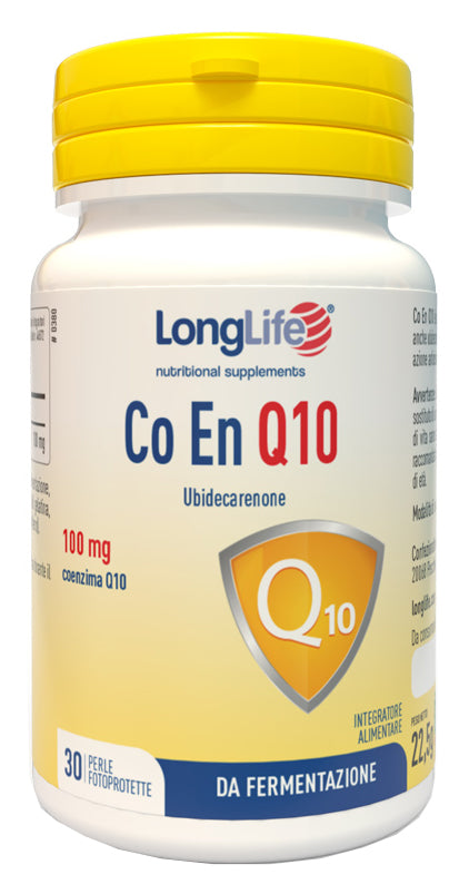 LONGLIFE CO EN Q10 100MG 30 LIGHT-PROTECTED PEARLS