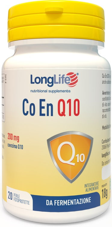 LONGLIFE CO EN Q10 200MG 20 PHOTOPROTECTIVE PEARLS