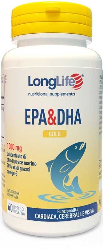 LONGLIFE EPA DHA GOLD 60 PEARLS