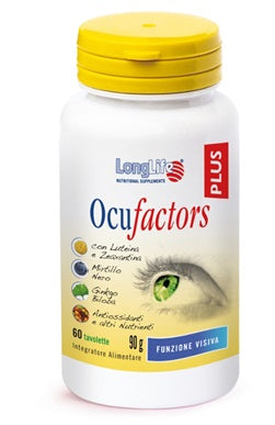 LONGLIFE OCUFACTORS PLUS 60 TAVOLETTE RIVESTITE