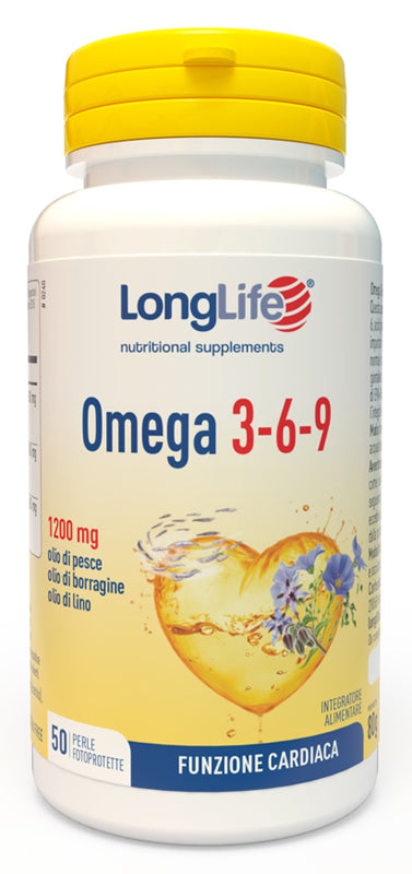 LONGLIFE OMEGA 3-6-9 50 PHOTOPROTECTED PEARLS