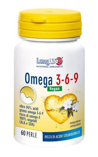 LONGLIFE OMEGA 3-6-9 VEGAN 750 MG 60 PERLE VEGETALI